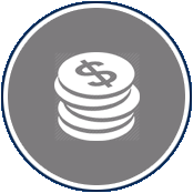 icon circle money